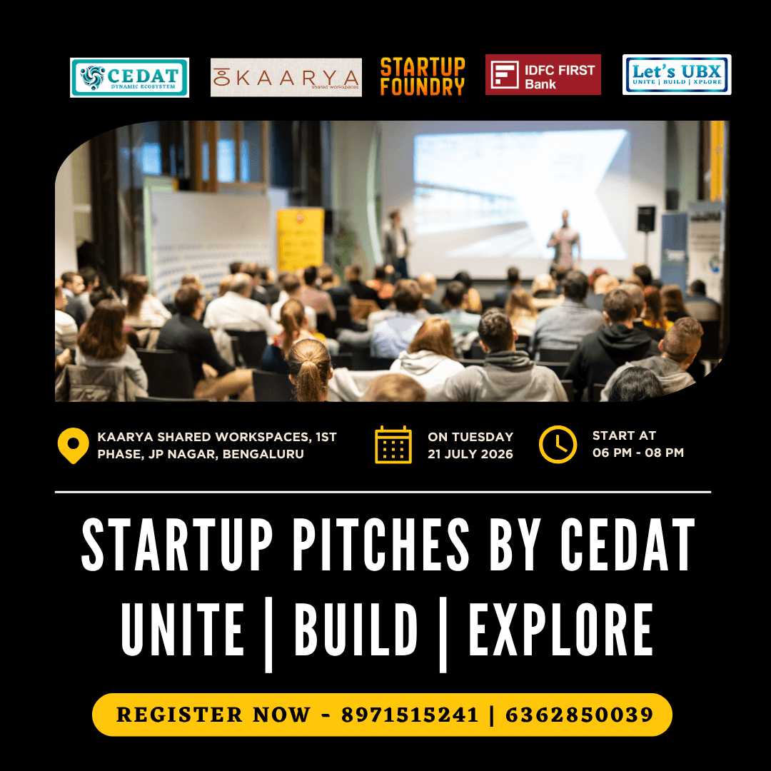 Startup Pitches by CEDAT