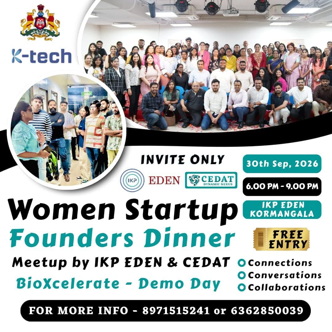 Women Startup Founders Dinner Meetup by CEDAT & IKP EDEN