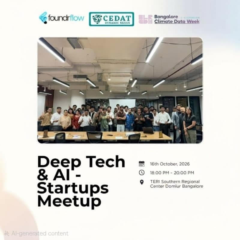 Deep Tech & AI Startups Meetup