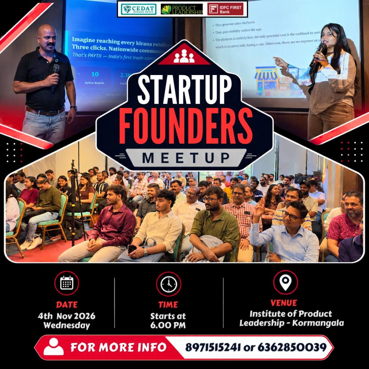 Startup Founders Meetup by CEDAT