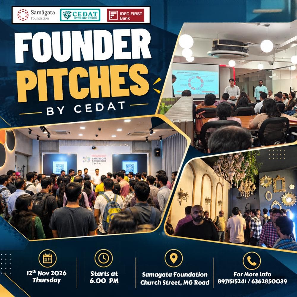 Founder Pitches by CEDAT