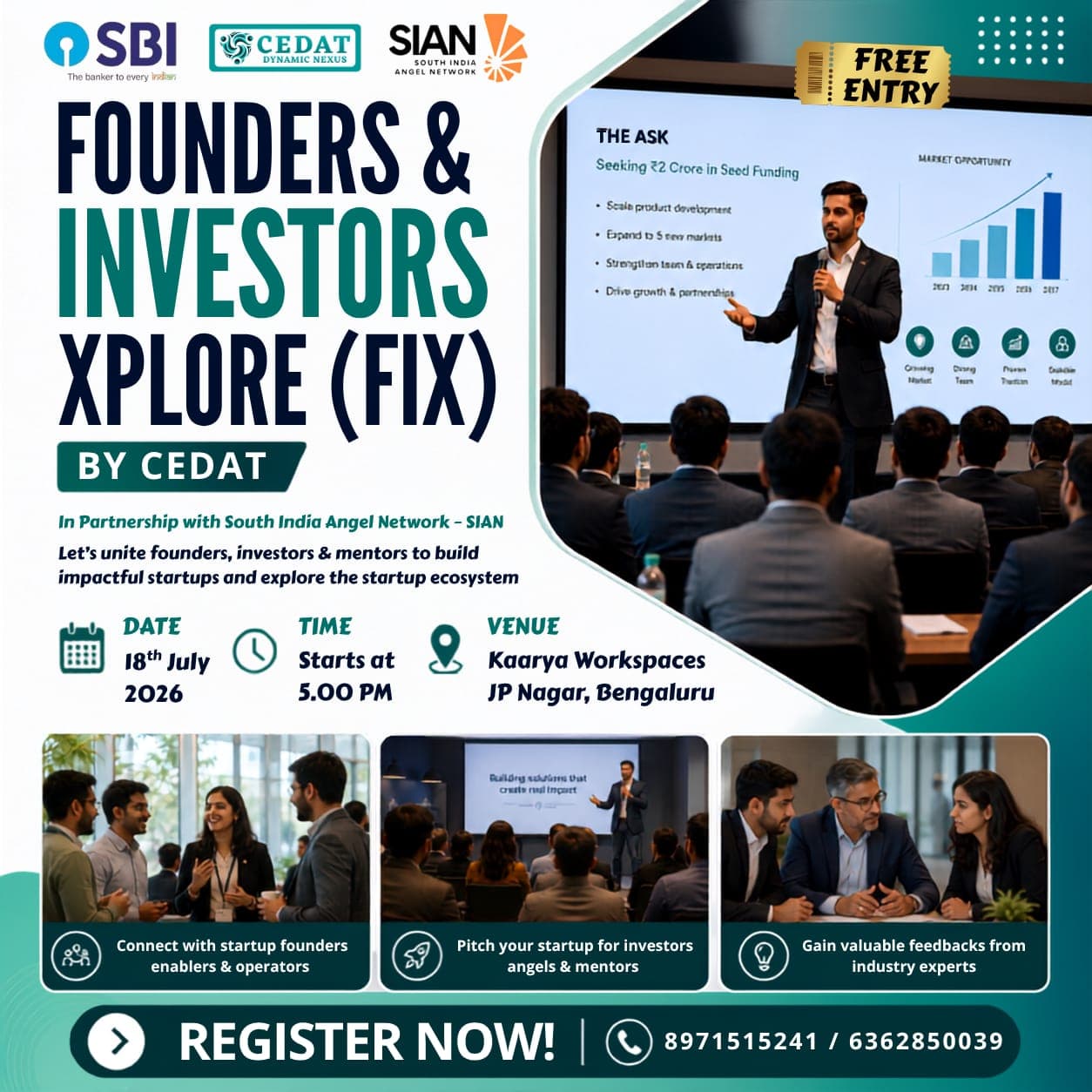 Founders & Investors Xplore by CEDAT